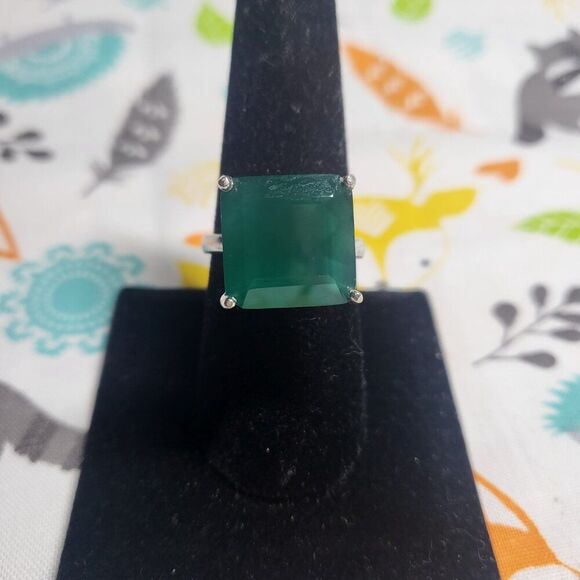 Verde Onyx Sterling Silver Ring - Picture 3 of 6